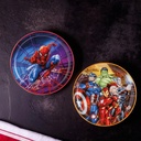 EGAN Marvel Serving Plate – 31cm Porcelain, Microwave & Dishwasher Safe | Spider-Man & Avengers Designs | D.31 |
