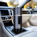 Lepresso Brewjet Portable Espresso Maker – 12V/220V Compact Coffee Brewer, 80mL Capacity, One‑Touch Operation, Compatible with Capsule & Ground Coffee | LPPECFFMGY |