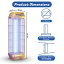 ALSHABAH GOLD Insect Killer – 3600V High-Efficiency Electric Fly Eliminator, 15W Black Light Lamp, Reflective Chip, Indoor & Outdoor Use | 6900 |