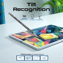 Promate Transparent Precision Active Stylus – Palm Rejection, Capacitive Rechargeable Design, iPad Compatible | TransPen |