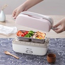 Bear Electric Lunch Box Double Layer 1 Person Plugged In To Heat Preservation Cooking