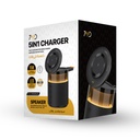 7MD 5-in-1 Wireless Charger & Bluetooth Speaker – 15W Fast Charging Dock for Mobile Phones, Earphones & Watches, LED Dimming Light, 360° Stereo Sound, 1800mAh Battery, Model | 7MD46325 |