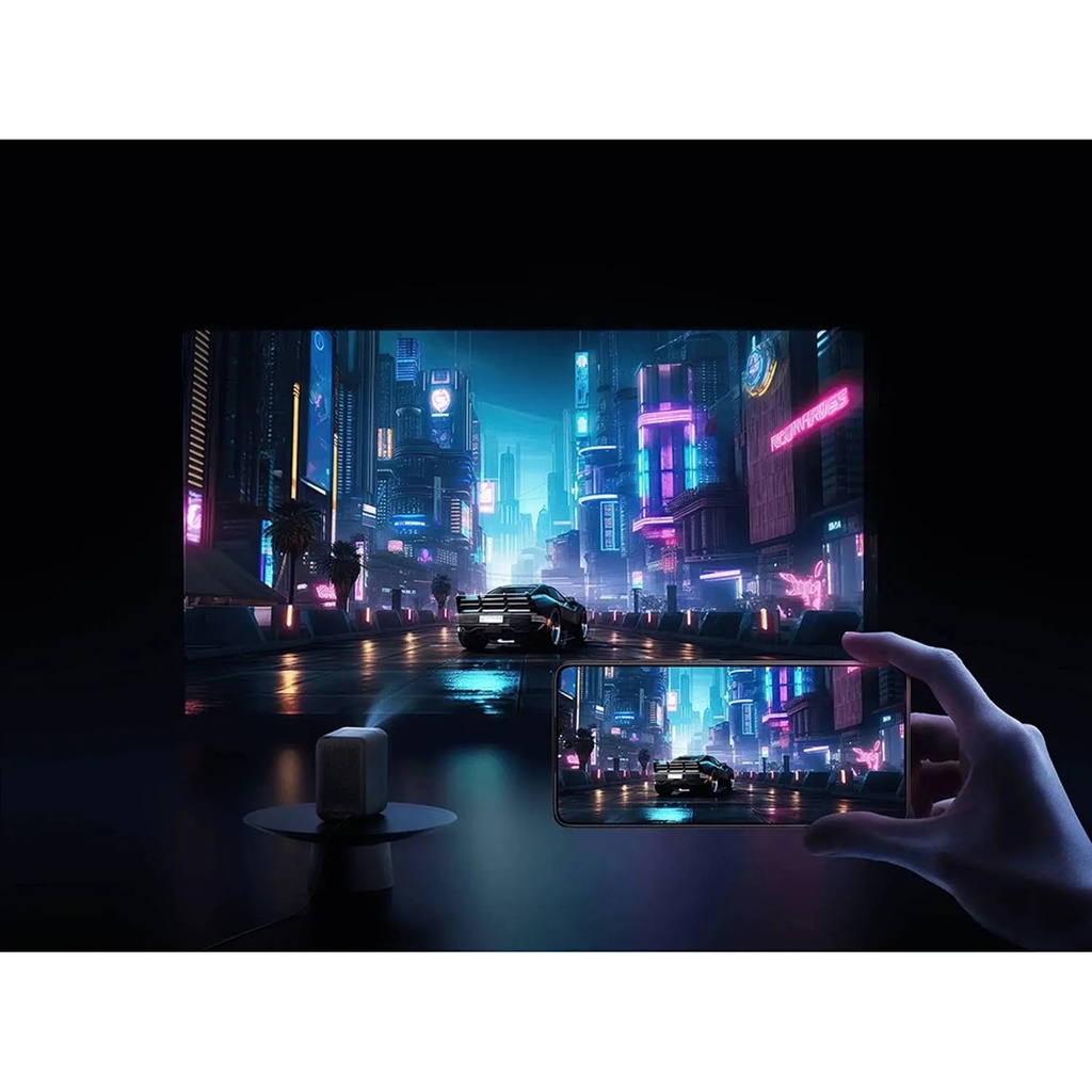 Xiaomi Smart Projector L1 Pro – Android TV, 1080P LCD Display, 400 ANSI Lumens, Auto Focus, With one Year Free Sub | XMTYY03PFMG |