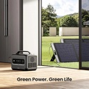 UGREEN PowerRoam 1024Wh 1200W Portable Power Station – Fast-Charging PowerZip (80% in 50 Mins), U-Turbo 2500W Support, EV-Rated LFP Batteries (3000+ Cycles), Pure Sine Wave AC, 1565W Total Output | GS1200 - 15055A |