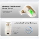 7MD Mini Massage Gun – Compact 4-Level Muscle Relaxation Device with Silicone Massage Head, 580mAh Battery | 7MD48425 |