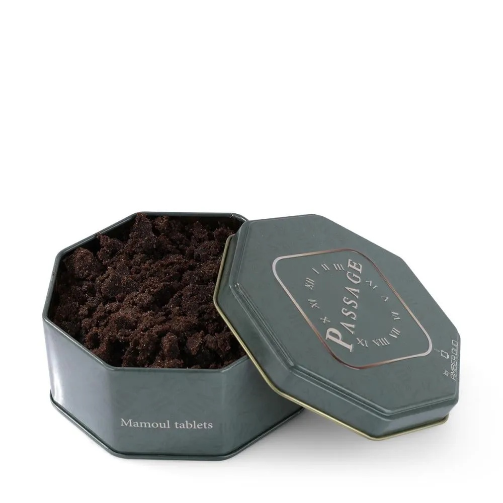 PASSAGE Ajwan Maamoul Incense Tablets – 36g Long-Lasting Oud Fragrance with Apple, Pineapple, Bergamot, Patchouli, Jasmine, Vanilla & Musk