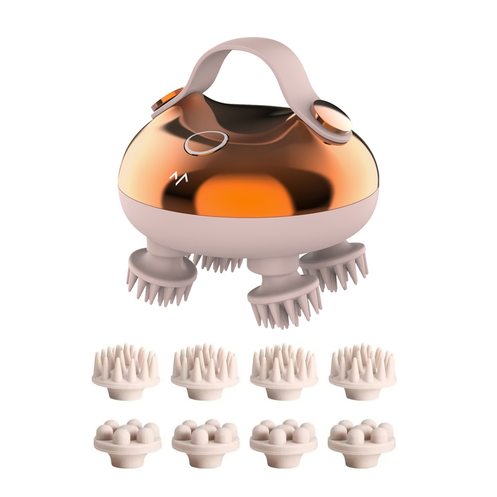 7MD Scalp Massager – 800mAh Battery, IPX7 Waterproof, Deep Cleansing Brush with 10-Min Auto Timer | 7MD50225 |