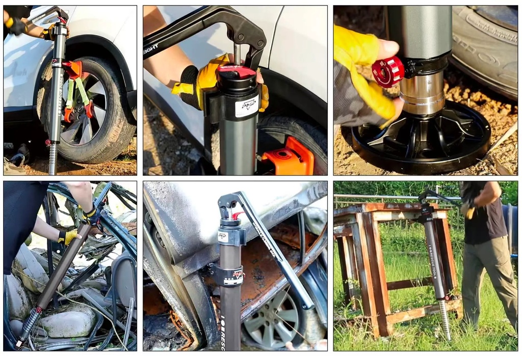 Powerful Hydraulic Off-Road Jack – Electric Steel Lift Tool for SUV & Pickup, Adjustable for Overlanding, 2000kg (4429lbs) Load, 150–860mm Lift Height, 1065mm Max