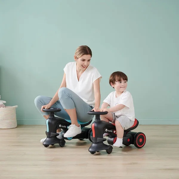 Nadle 4-in-1 Convertible Swing Car Ride-On – Parent Handle, Pedals & Swing Mode for Toddlers | SL-A8 |