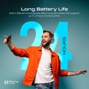 Promate LaBoca-Pro High-Fidelity Over-Ear Wireless Headphones with Mic & AUX Support | LaBoca-Pro |