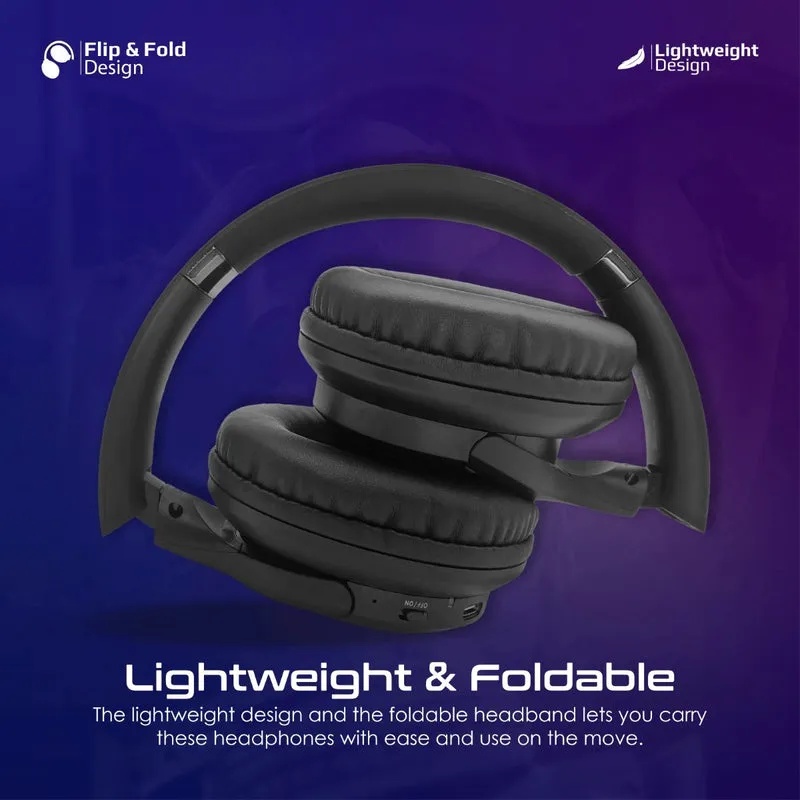 Promate LaBoca-Pro High-Fidelity Over-Ear Wireless Headphones with Mic & AUX Support | LaBoca-Pro |