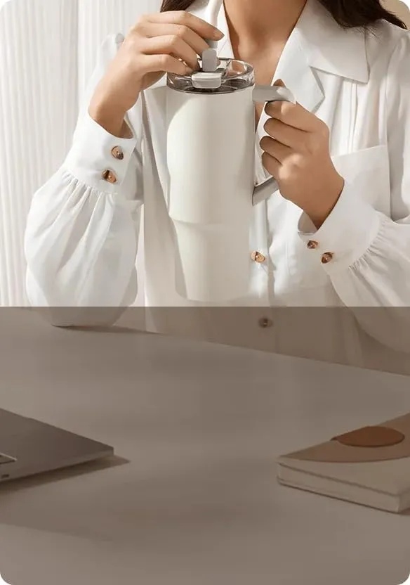 Xiaomi 1L Thermal Insulated Straw Mug, Keeps Drinks Hot & Cold for up to 6 Hours | XMXGB01PL |