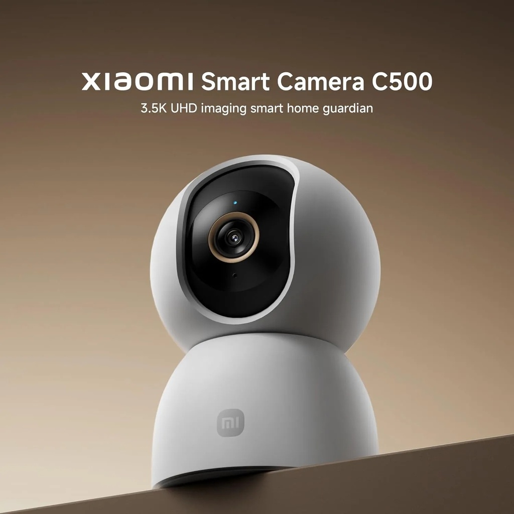 Xiaomi Smart Camera C500 – 3K Ultra HD Indoor Security Camera, 360° Pan & 116° Tilt, Night Vision, Dual-Band Wi-Fi, Privacy Shield | MBC44 |