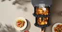 Xiaomi Smart Double Stack Air Fryer 12L – 2800W, 2 Double Baskets, 360° Airflow, 14 Preset Modes, Large HD Display, Multi-Dish Cooking | MAF-DS1201 |