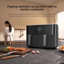 Xiaomi Dual Zone Air Fryer 10L – 2 Baskets (3.5L + 6.5L), 2700W, 6-in-1 Functions: Air Fry, Roast, Bake, Grill, Reheat, Dehydrate | MAF-D1001 |