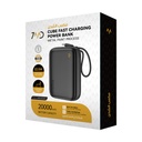 7MD Cube Fast Charging Power Bank – 20000mAh, 22.5W Fast Charge, Built-in Type-C Cable, Two-Way Charging | 7MD46925 |