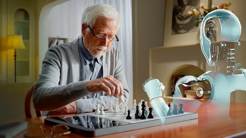 Chessnut Evo Ultra Smart AI Chessboard – 12.3” Smart AI Chess Table with LED, Stockfish & Maia Engines, Android 11 | CE100 |