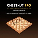 Chessnut Pro Full-Sized Wooden Electronic Chess Set with Tournament Board & LED Move Display | CP100 |