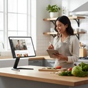 Powerology Banf 32″ Portable Smart Monitor with Built-in Battery, Full HD Touch Display & Android OS | PWHSD01 |