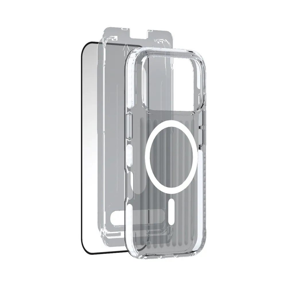 Zendure iPhone 17 Pro Super Shield 3-in-1 Premium Protection Kit – MagSafe Compatible Case, Dual Screen Protectors & Camera Lens Shield | Z-CASEKIT17P |