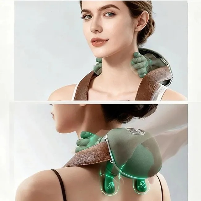 Shoulder & Neck Kneading Massager – Palm-Simulated Deep Massage, Lightweight & Portable | FZ-831 |