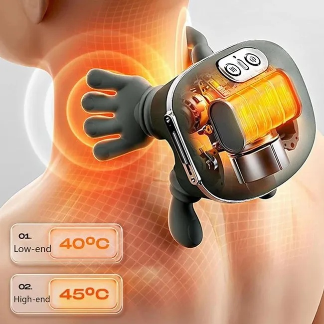 Shoulder & Neck Kneading Massager – Palm-Simulated Deep Massage, Lightweight & Portable | FZ-831 |