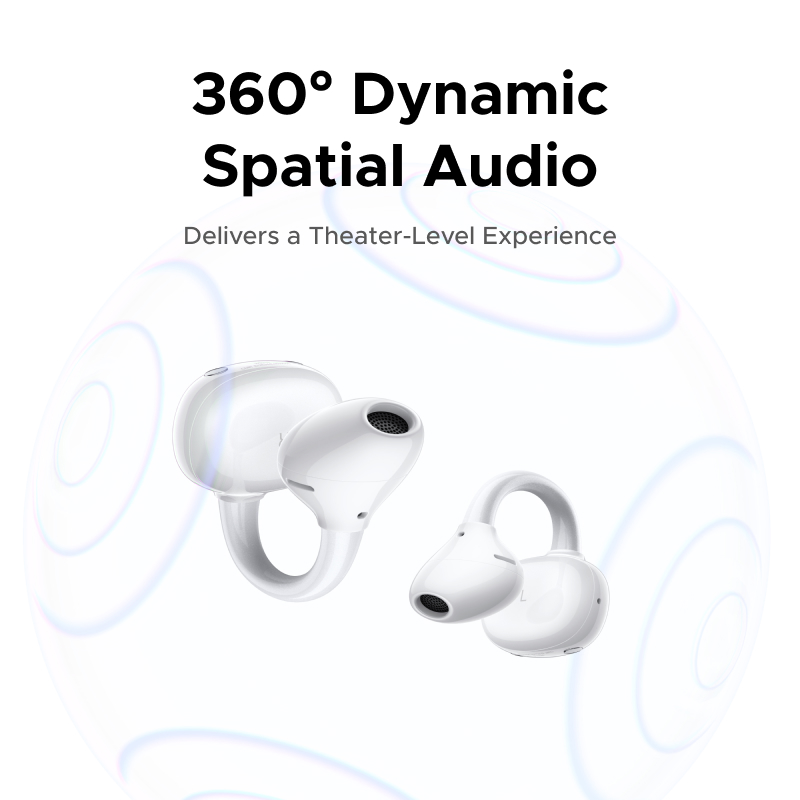 UGREEN S8 ClipBuds Pro Hybrid Active Noise-Cancelling Open-Ear Wireless Earbuds | Hi-Res LDAC, Adaptive ANC, Up to 32H Playtime | WS218 \ 65880 |