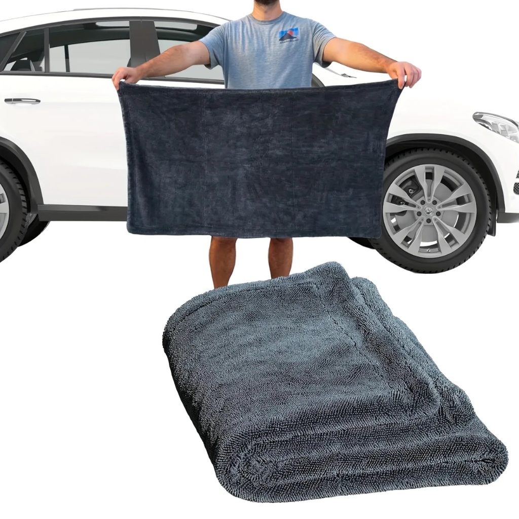Car Drying Cloth – Premium Lint-Free Microfiber, Extra Strong Absorption, Paint-Friendly | 80×50 cm |