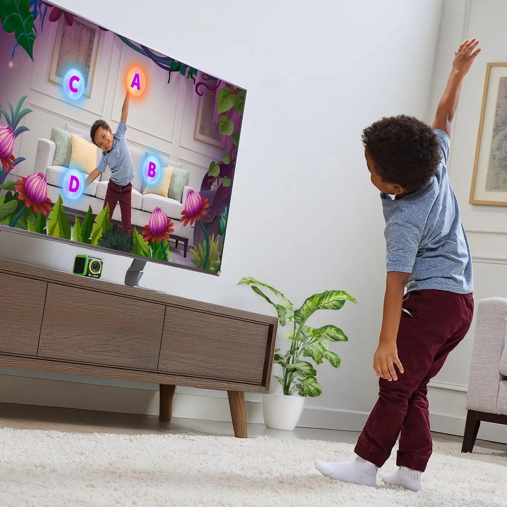 LeapFrog LeapMove Active Learning Video Game System – Motion-Control Educational Games for Kids (Ages 4–7)