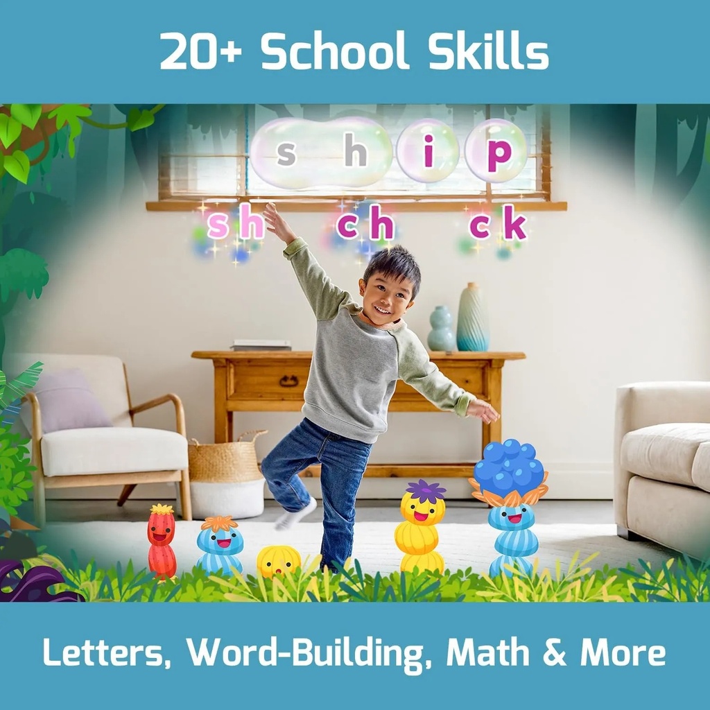 LeapFrog LeapMove Active Learning Video Game System – Motion-Control Educational Games for Kids (Ages 4–7)