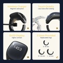 Weslamic iTasbih Salam+ Smart Digital Tasbih Ring | 3 Sizes in One | OLED Display | App Connected | IP67 Waterproof