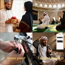 Weslamic iTasbih Salam+ Smart Digital Tasbih Ring | 3 Sizes in One | OLED Display | App Connected | IP67 Waterproof