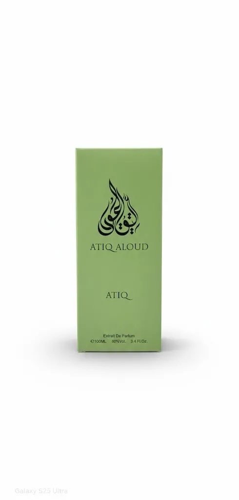 Atiq Aloud Extrait De Parfum by Nusuk | 100ml | Extrait Strength | Oriental Aromatic Woody Gourmand | Unisex