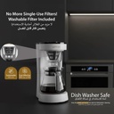 LePresso Drip Coffee Machine BS Plug 0.75L with Transparent Design, 700W Fast Brewing & Keep Warm Function | LPDRPCOFM |
