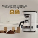 LePresso Drip Coffee Machine BS Plug 0.75L with Transparent Design, 700W Fast Brewing & Keep Warm Function | LPDRPCOFM |