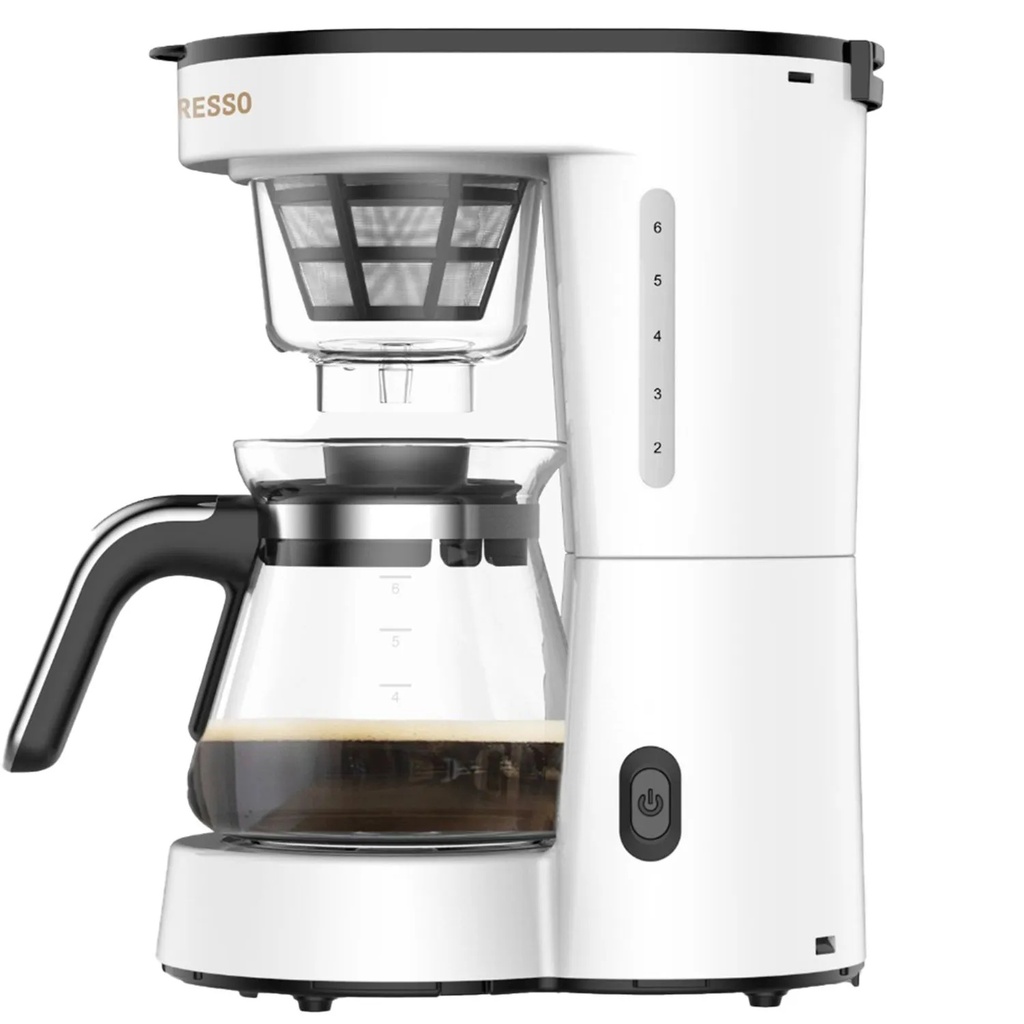 LePresso Drip Coffee Machine BS Plug 0.75L with Transparent Design, 700W Fast Brewing & Keep Warm Function | LPDRPCOFM |