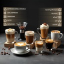 LePresso Hot & Cold Brewing Coffee Machine with 20 Bar Pump, 1350W, Digital Display, Self-Cleaning and UK Plug | LPCFFTEM0070 |