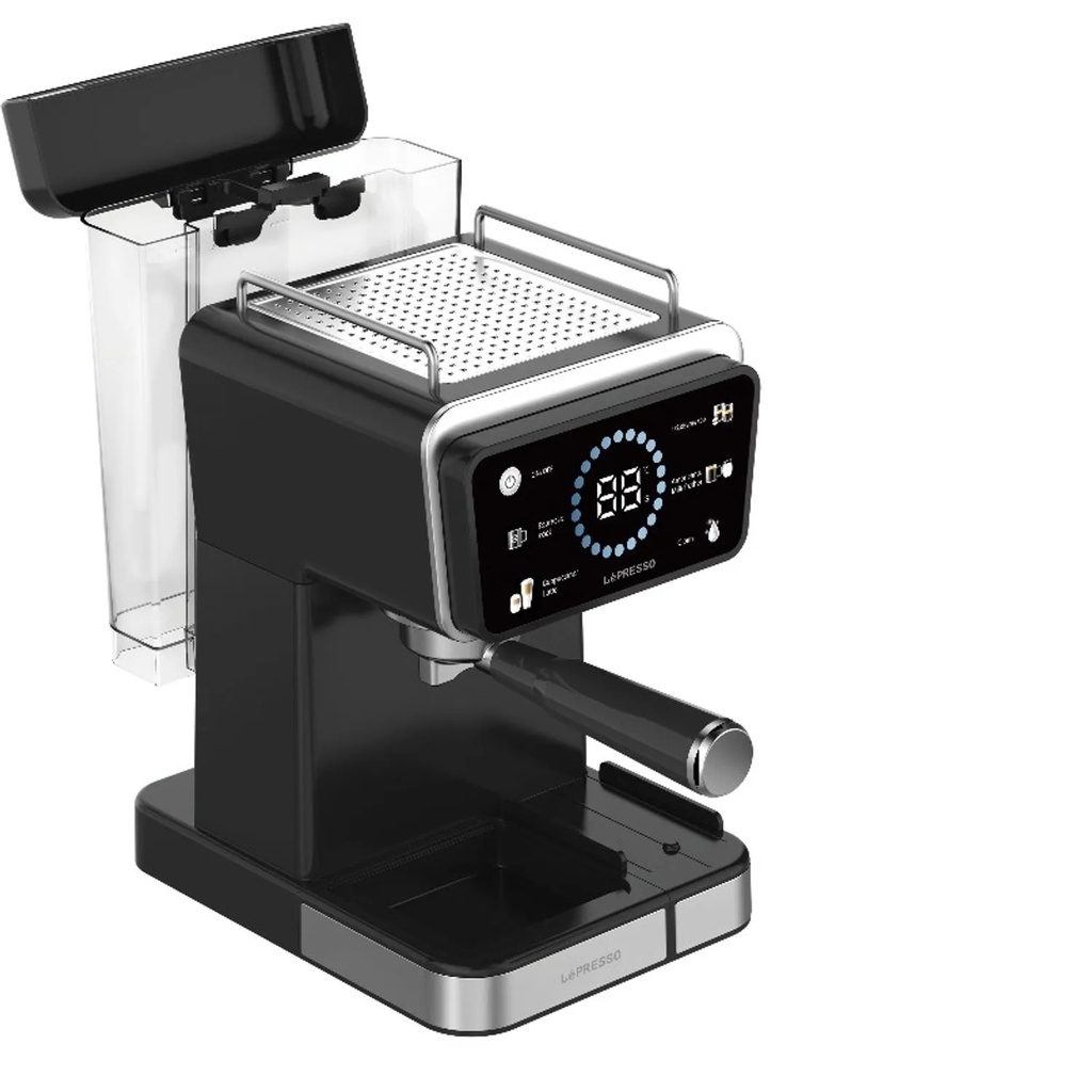 LePresso Hot & Cold Brewing Coffee Machine with 20 Bar Pump, 1350W, Digital Display, Self-Cleaning and UK Plug | LPCFFTEM0070 |