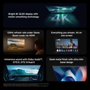 Xiaomi TV A Pro 55 inch 2026 – 4K QLED, HDR10+/HLG, Dolby Audio, Google TV, Smart Assistant, Dual Stand, Bezel-less Design