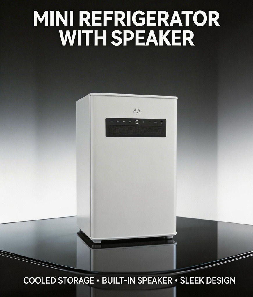 7MD Mini Refrigerator 63L with Speaker Model:7MD51325