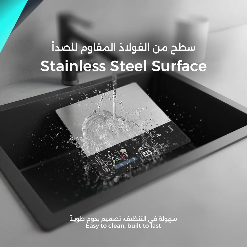 Taktik Smart Food Scale 5kg with Nutrition Display & Bluetooth – Macro Tracking LED Screen | TT-SFS-5000-24 |