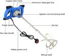 Portable Electric Harees Mixer – 2600W Handheld Mixer with M14 Spiral Rod, 6-Speed Control, 120mm Stirrer