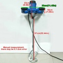 Portable Electric Harees Mixer – 2600W Handheld Mixer with M14 Spiral Rod, 6-Speed Control, 120mm Stirrer