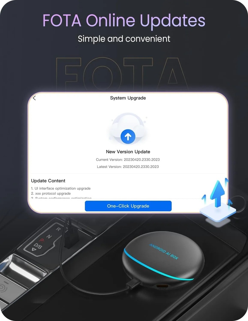 Carplay Magic Box – 3-in-1 Wireless Streaming Device for Android Cars with HDMI Output, Built-In Apps & Wireless CarPlay