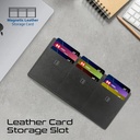 Promate Multi-Pocket Tech Pouch with Biometric Lock | UrbanPouch-Pro |