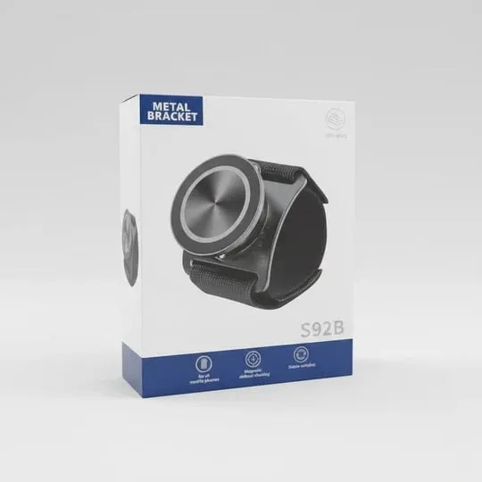 Magnetic Metal Forearm Phone Holder For Reading the Quran During Prayer | S92B |