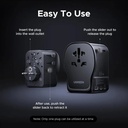 UGREEN 65W GaN Universal Travel Charger with 3 USB Ports (2 USB-C + 1 USB-A) & AC Socket – PD Fast Charging | S550 / 55001 |