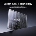 UGREEN 65W GaN Universal Travel Charger with 3 USB Ports (2 USB-C + 1 USB-A) & AC Socket – PD Fast Charging | S550 / 55001 |