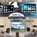 Carplay Smart AI Box, Android 13 , Wireless Streaming Device for Android Cars with HDMI Output, Built-In Apps & Wireless Carplay 8G(RAM)+128GB (ROM) Model:T6-Pro