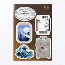 7MD Emirati Travel Stickers Collection – Premium UAE-Themed Stickers for Luggage & Accessories